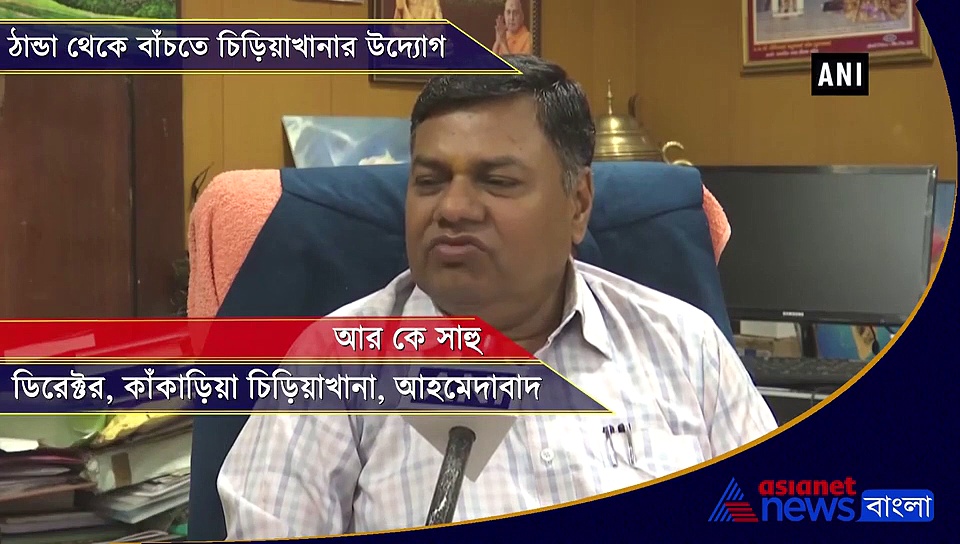সারা দেশ কাঁপছে কনকনে ঠান্ডায়, পশুদের বাঁচাতে অভিনব উদ্যোগ চিড়িয়াখানার