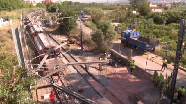 La velocidad en la que se descarriló el tren de Sant Boi se había reducido a 30 kilómetros por hora
