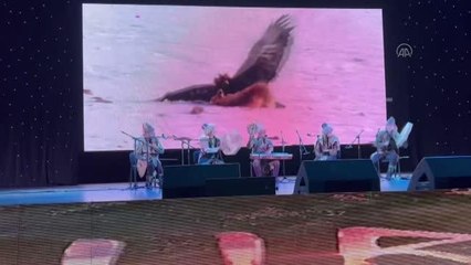 Son dakika! NUR SULTAN - Kazakistanlı Turan Grubu, kendine özgü yorumuyla halk müziğini sevdiriyor