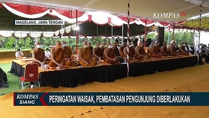 Jelang Hari Raya Waisak, Berbagai Persiapan Dilakukan di Kompleks Candi Borobudur
