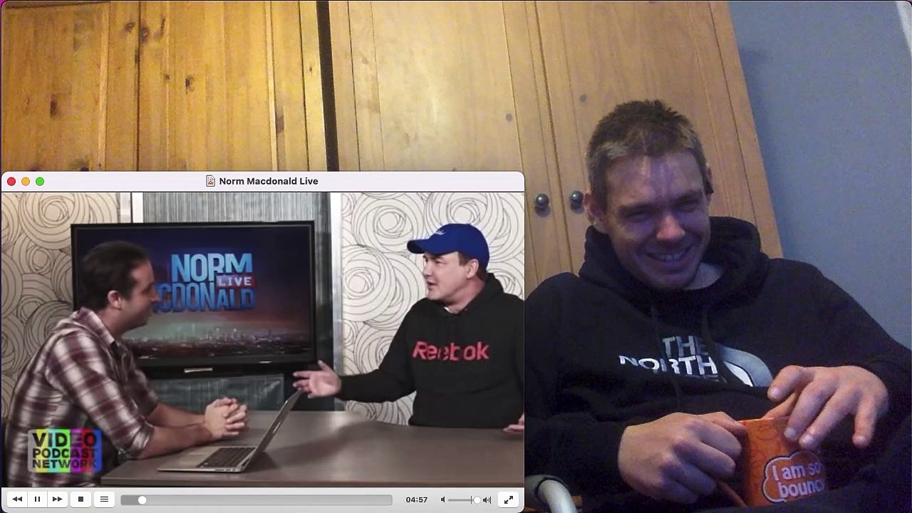 Norm Macdonald Live - Episode 8 - Simon Helberg (Reaction) Part 1