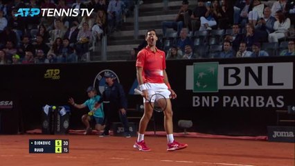 Highlights: Djokovic feiert in Rom den Finaleinzug