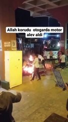 Yer Adana: Yanan motoru şalgam ile söndürdüler...