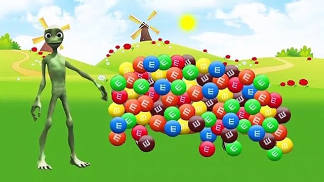 Aprende Los Colores Con Animales Graciosos Alien Dame Tu Cosita Dance - Video De Aprendizaje Para Niños