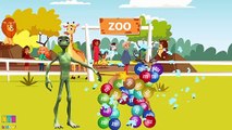 Aprende el Nombre de los Animales en el Zoológico Alien Dance Divertido #DameTuCosita Video de Aprendizaje