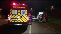 Colisão entre veículos no Bairro Periolo, deixa homem ferido; mulher é detida por embriaguez ao volante