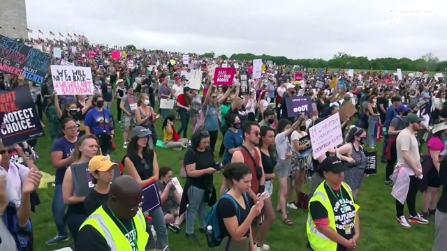 США: протесты сторонников права на аборт