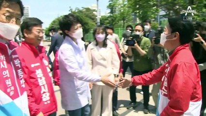 국힘 안철수·김은혜 손잡고 ‘李 협공’…이재명 “누가 도둑이냐”