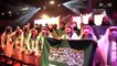 طلاب سعوديون يحتفلون بعد حصدهم جوائز عالمية في معرض آيسف 2022