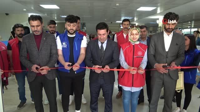 Muş Gençlik Merkezinde üretilen eserlere yoğun ilgi