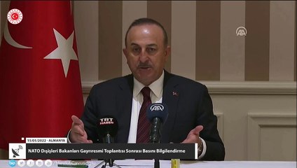 Çavuşoğlu'ndan NATO üyeliği açıklaması: İsveç proveke edici açıklamalara devam ediyor