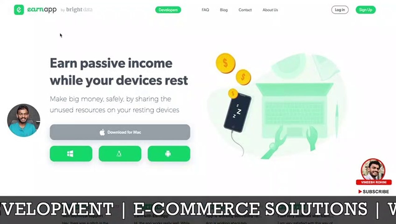 EarnaApp - How to Earn Passive Income with EarnApp - Earn Money without Any work with #EarnApp