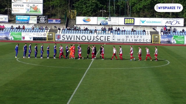 Skrót z meczu Flota Świnoujście 1 - 0 ( 1 - 0 ) Rasel Dygowo