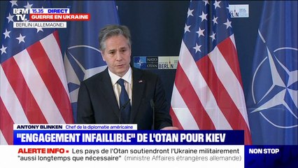Antony Blinken: "Nous soutenons la candidature de la Finlande et de la Suède, si elles souhaitent rejoindre l'Otan"
