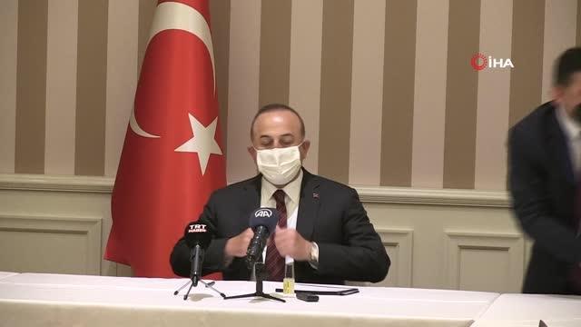 Dışişleri Bakanı Mevlüt Çavuşoğlu, NATO Dışişleri Bakanları Gayriresmi Toplantısı sonrası yaptığı açıklamada, Finlandiya ile İsveç'in PKK ve YPG...