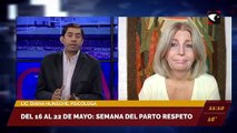 Del 16 al 22 de mayo: semana del parto respetado