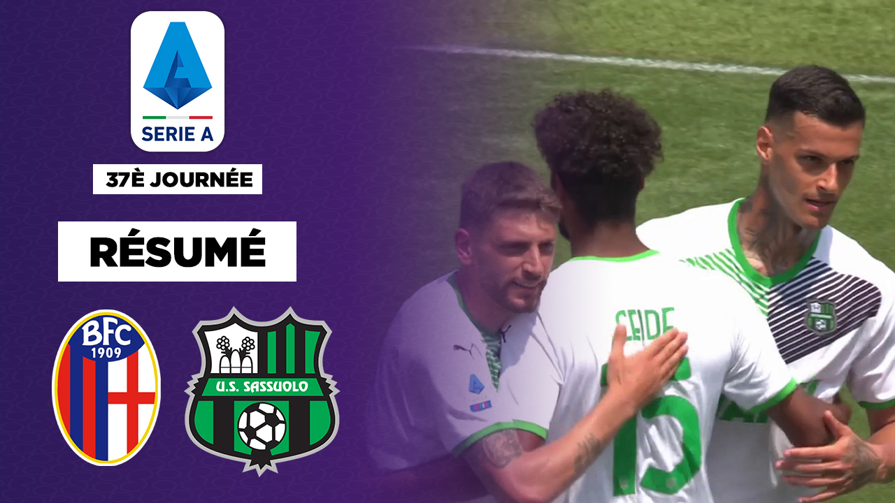 Serie A  : Sassuolo s'amuse sur la pelouse de Bologne