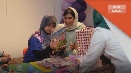 Kes Bella | Che' Puan Khaleeda santuni Bella di Legoland