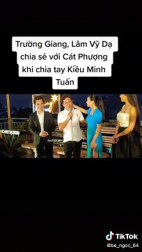 Trường Giang, Lâm Vỹ Dạ chia sẻ cùng Cát Phượng khi cô chia tay với Kiều Minh Tuấn