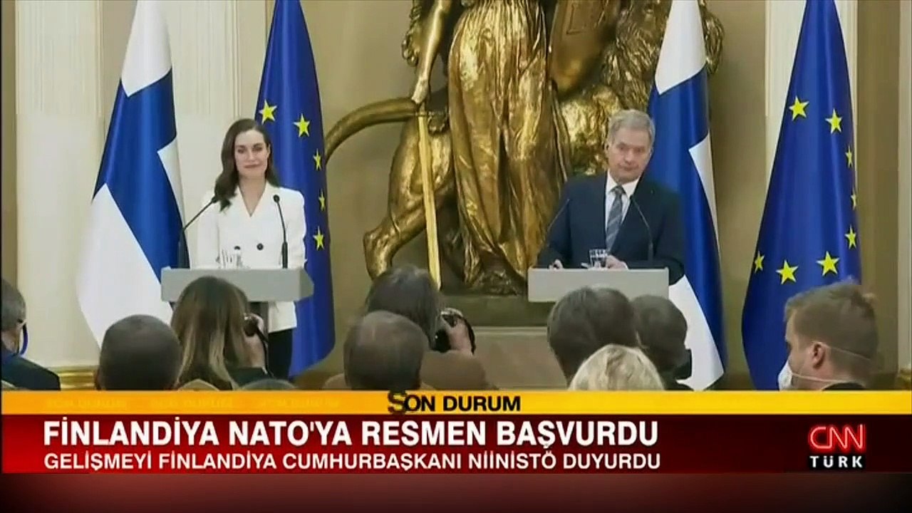 Finlandiya NATO'ya resmen başvurdu