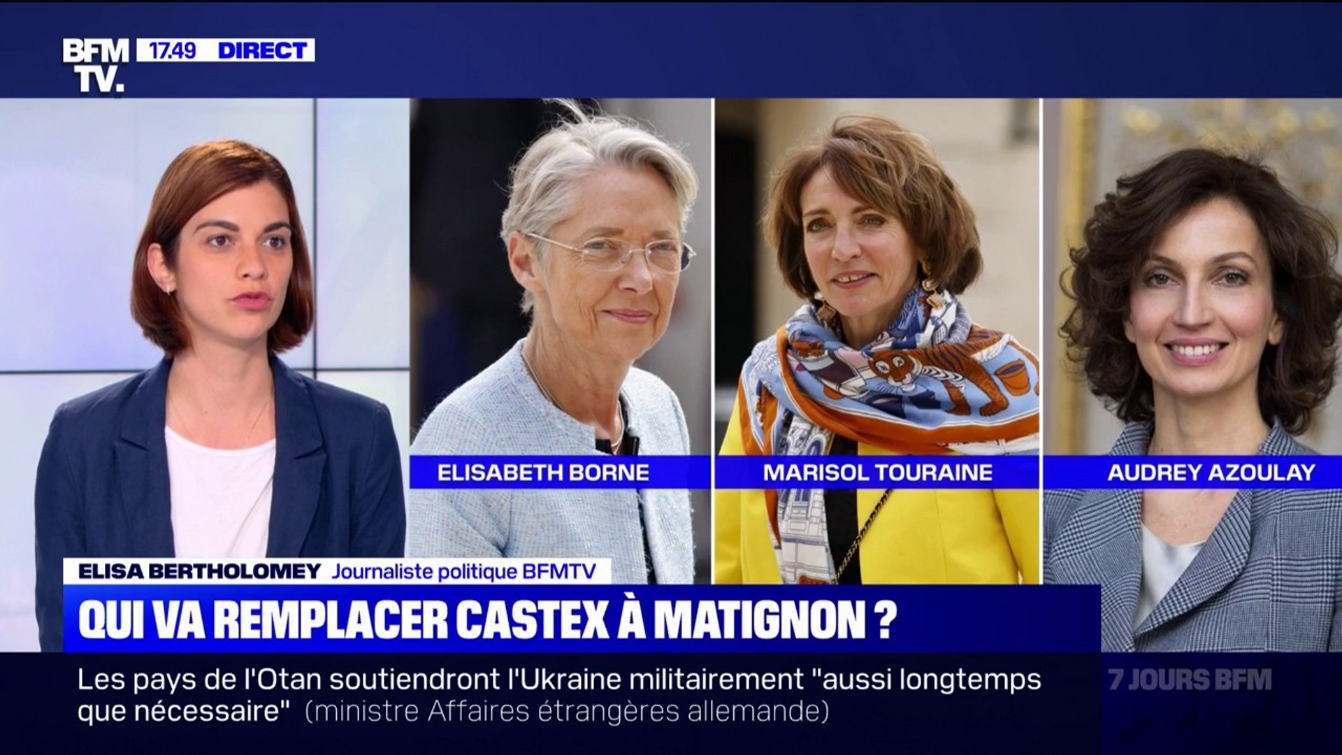 Gouvernement: une femme pour remplacer Jean Castex à Matignon? - Vidéo  Dailymotion