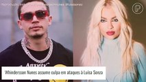 Whindersson assume culpa por ataques à Luísa Sonza. Entenda!