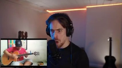 Alip Ba Ta  Black Or White fingerstyle FIRST REACTION NO WAY DID HE JUST DO THAT kopimanakopi