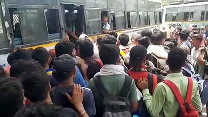 बांसवाड़ा में आखिरी दिन 53 फीसदी छात्रों ने दिया इम्तिहान