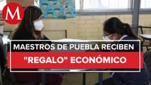 En Puebla dan estímulos económicos a los docentes