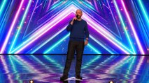Stefano Paolini saves his audition as he strikes COMEDY GOLD - Auditions - BGT 2022