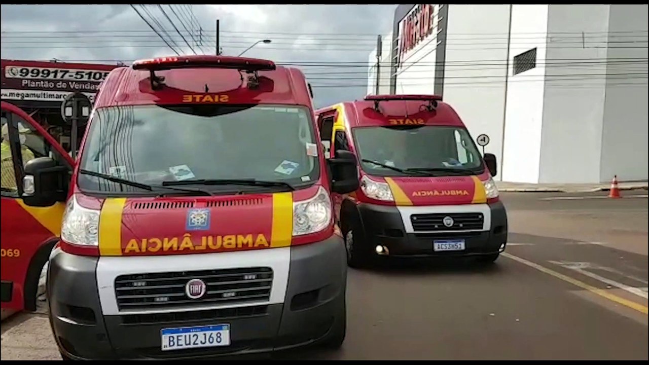 Jovem sofre ferimentos graves em acidente na Rua Cuiabá