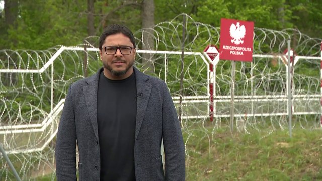 التاسعة هذا المساء | العربية عند الجدار الفاصل بين بولندا وبيلاروسيا