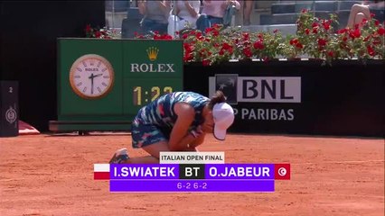 Ruthless Swiatek reels off another title with Rome win