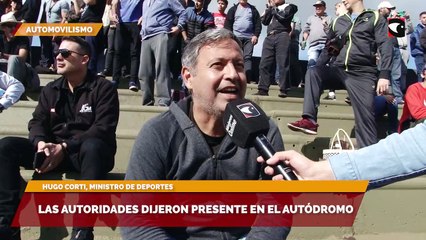 Las autoridades dijeron presente en el Autódromo