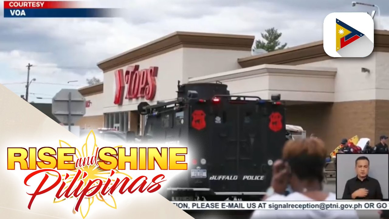 10 patay, 3 sugatan sa pamamaril sa isang supermarket sa Buffalo, New York