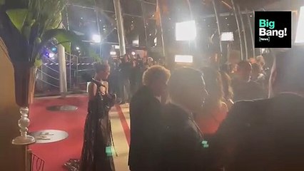 Stefi Roitman y los Montaner en el detrás de escena de los Martín Fierro