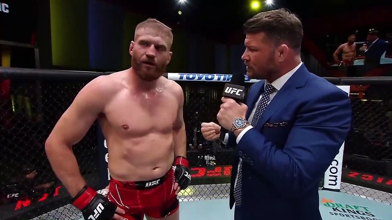 Jan Blachowicz Octagon Interview | UFC Vegas 54
