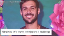 Rodrigo Mussi fala com fãs pela primeira vez após acidente de carro: 'Sou um milagre'