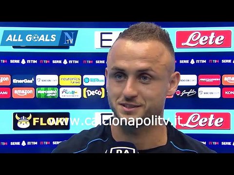 Napoli-Genoa 3-0 15/5/22 intervista post-partita Stanislav Lobotka