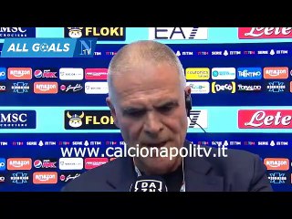 Napoli-Genoa 3-0 15/5/22 intervista post-partita Alberto Zangrillo