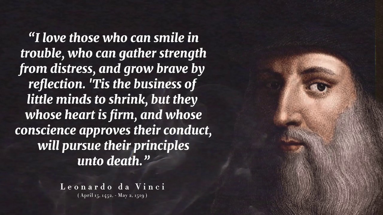Leonardo da Vinci's Quotes that tell a lot about our life and ourselves | Life Changing Quotes