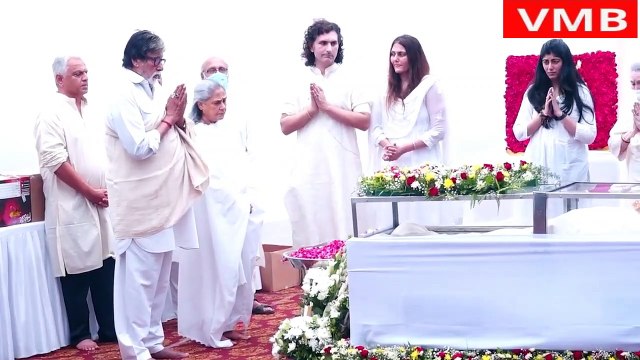 Amitabh Bachchan & Jaya Bachchan Get Emotionals at LAST Respect To Pandit Shiv Kumar Sharma Last R