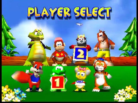 Diddy Kong Racing online multiplayer - n64