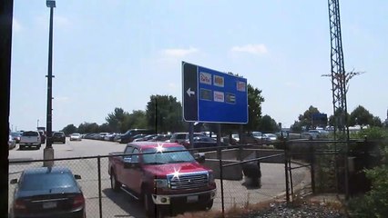 Light Rail Departing BWI Airport