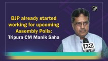 BJP already started working for upcoming Tripura Assembly Polls: CM Manik Saha