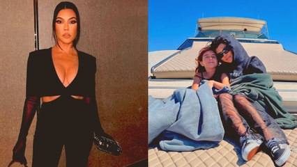Kourtney Kardashian Shares Sweet Family Snaps With Her Kids