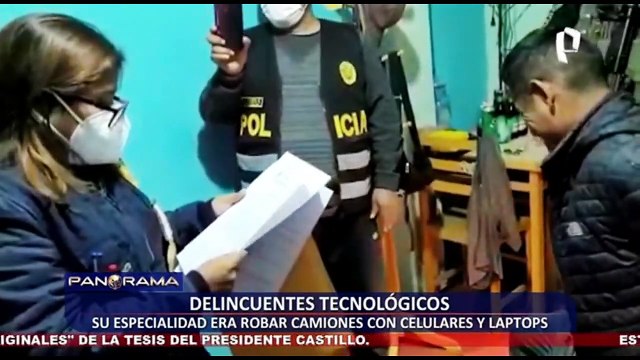 Delincuentes tecnológicos: “Los Terribles del Planeta” robaban camiones con celulares y laptops