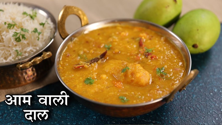 Ambe Dal Recipe - Maharashtrian Salad with Raw Mango & Chana Dal