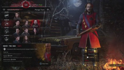 Evil Dead The Game - Survivor Tutorial Henry The Red Collect Map, Necronomicon & Kandarian Dagger