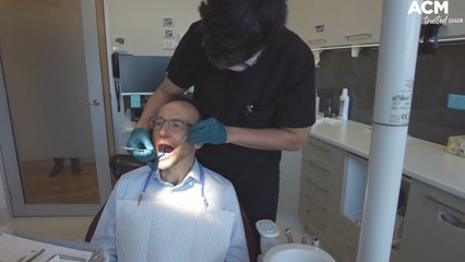 Greens leader Adam Bandt visits dentist who works six days a week | May 16, 2022 | Canberra Times